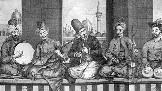 Osmanlı Saray Müziği Sahnesi