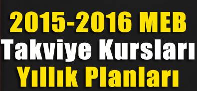 meb-takviye-kurs-planlari