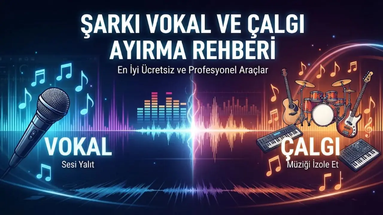 Müzikten Vokali Ayırma