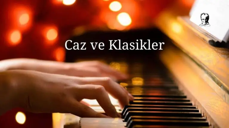 Caz ve Klasik Piyano Notaları