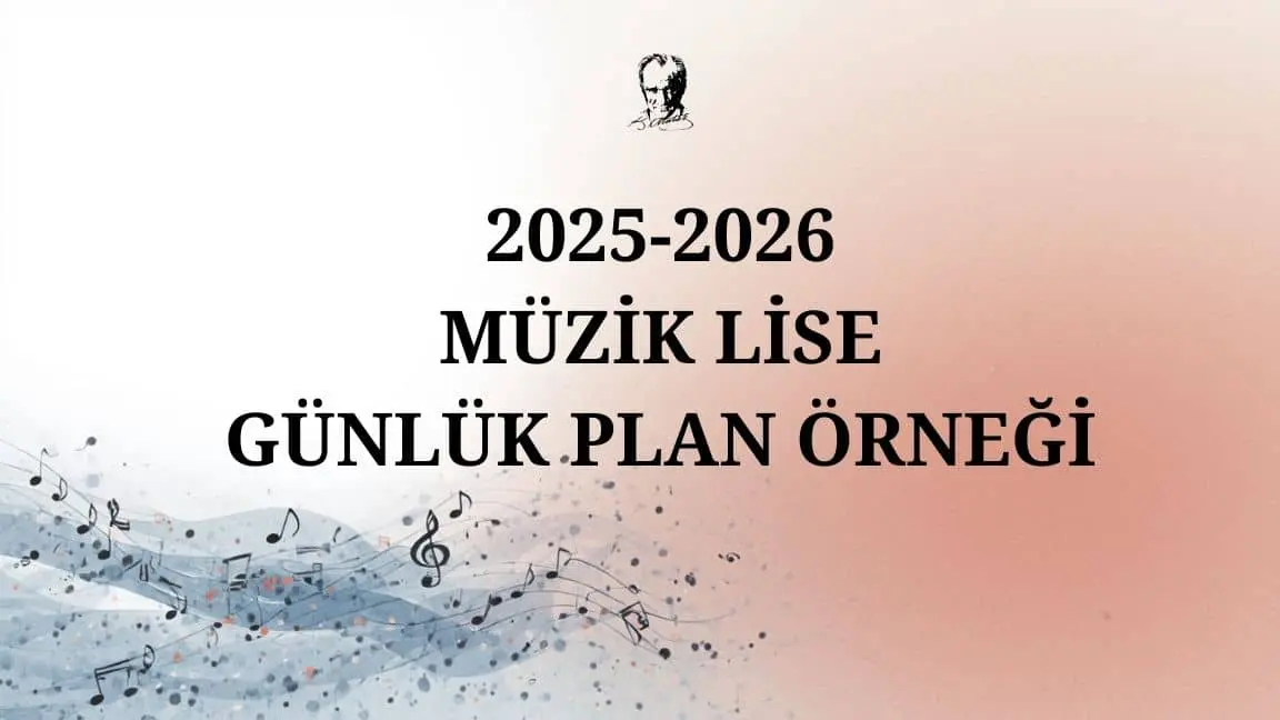 Lise Müzik Günlük Planları