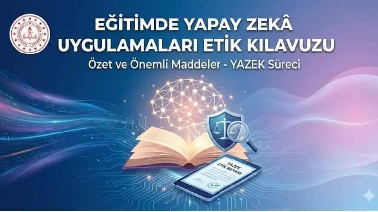 MEB Yapay Zekâ Etik Kılavuzu