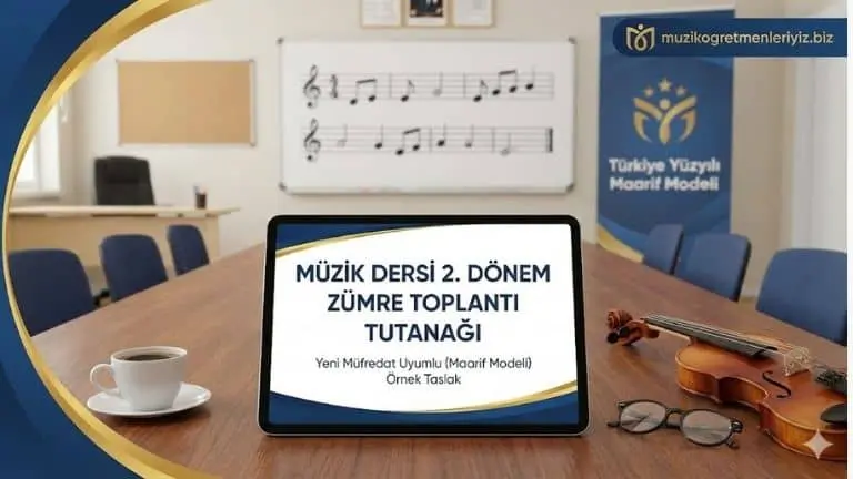 Yeni Müfredat Müzik Zümre Tutanağı