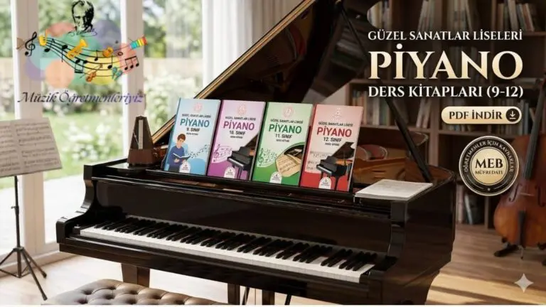 Güzel Sanatlar Liseleri Piyano Ders Kitapları
