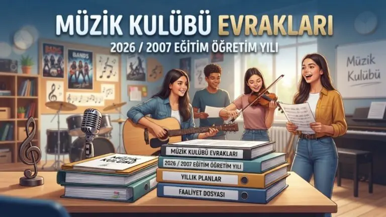 Müzik Kulübü Evrakları