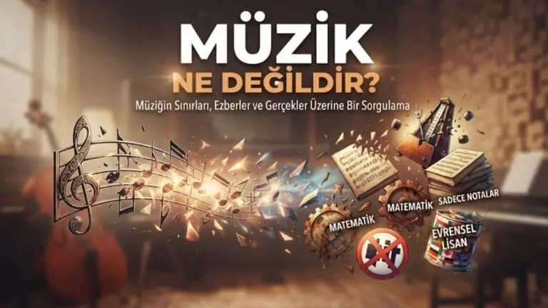 müzik ne değildir