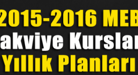 2015-2016 Müzik Takviye Kurs Planları 9-10-11. Sınıf 4