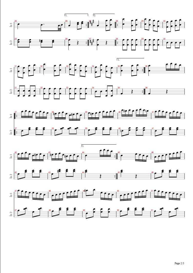 Türk Marşı - Turkish March (Rondo Alla Turca) Piano Sonata No. 11 K. 331 5