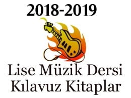 2018-2019 Lise Müzik Dersi Kılavuz Kitaplar 1