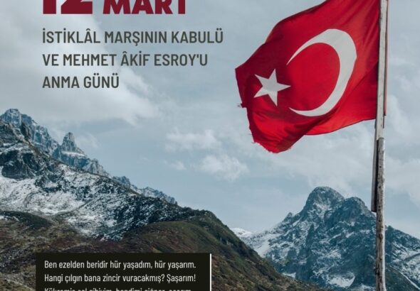 İstiklal Marşı Kabulü Anma Günü Instagram Gönderisi