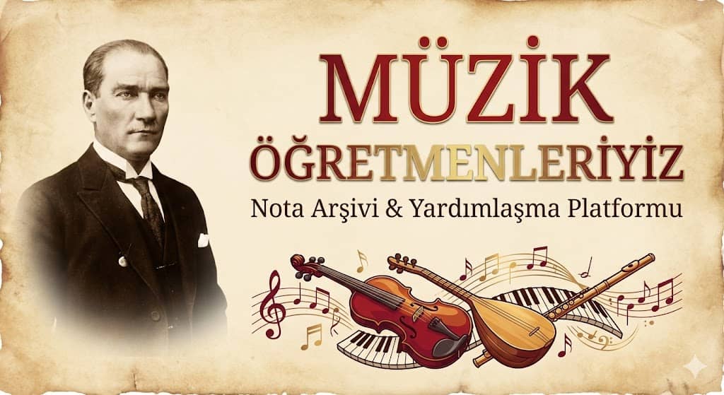 müzik öğretmenleriyiz müzik öğretmenleri için güncel ders planları, nota arşivleri, interaktif oyunlar ve tüm eğitim materyalleri. og image