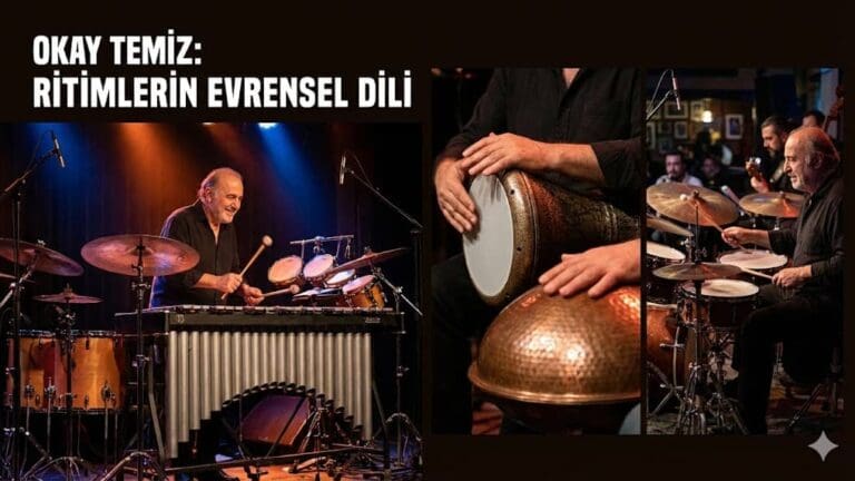 Vurmalı çalgılar ustası Okay Temiz