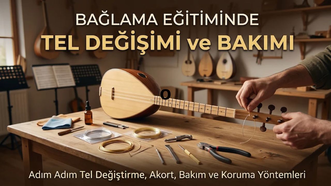 Bağlama Eğitiminde Tel Değişimi ve Bakımı